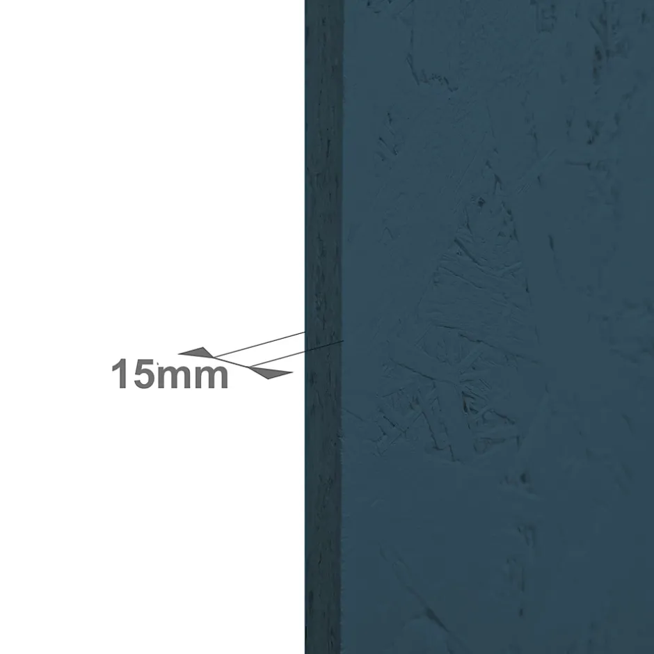 Panneau Ninna OSB-3 bleu 122 x 60 x 1,5 cm-Foge Discount