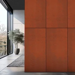 Foge Panneau Ninna OSB-3 terracotta122 x 60 x 1,5 cm