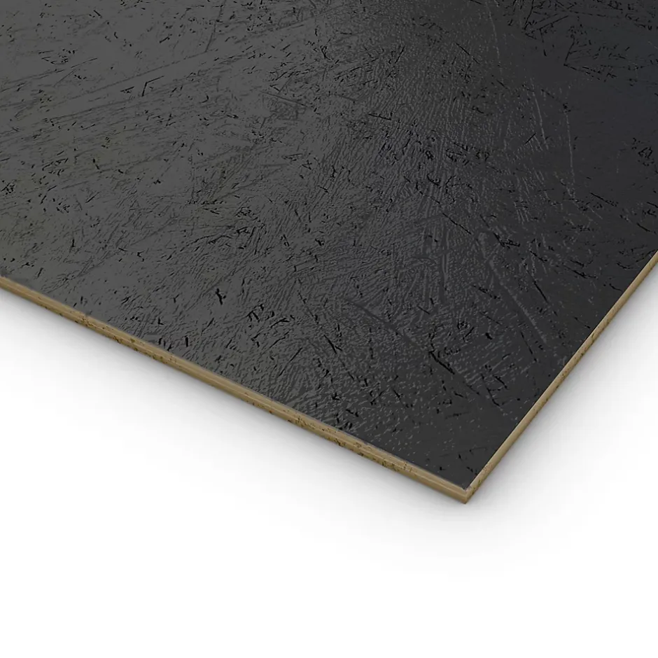 Panneau OSB-3 peint noir 122 x 60 x 1,5 cm-Foge New