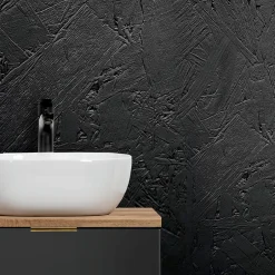 Panneau OSB-3 peint noir 122 x 60 x 1,5 cm-Foge New