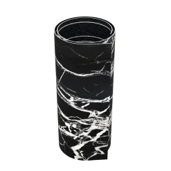 Wall Fashion Panneau PVC Adhésif Marbre Noir/Blanc