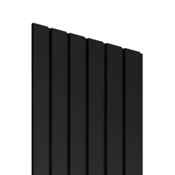 Panneau tasseau décoratif Maya en MDF noir 275X90CM ép.14mm-Radex Hot