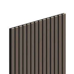 Panneau tasseau MDF coloris chêne sombre 280 x 60 cm-Foge Discount