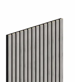 Panneau tasseau MDF coloris chêne blanc 280 x 60 cm-Foge Hot