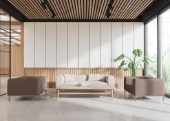 Panneaux acoustiques en aspect bois, 1 Pièce, 118 x 60 cm, Black Walnut-Floordirekt New