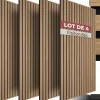Panneaux acoustiques modernes aspect bois en MDF 120 x 60 x 2,1 cm-Tectake Discount