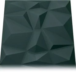 Panneaux de plafond et panneaux muraux 3D Bursztyn Vert 2 m²/ 8pièces-Deccart Best