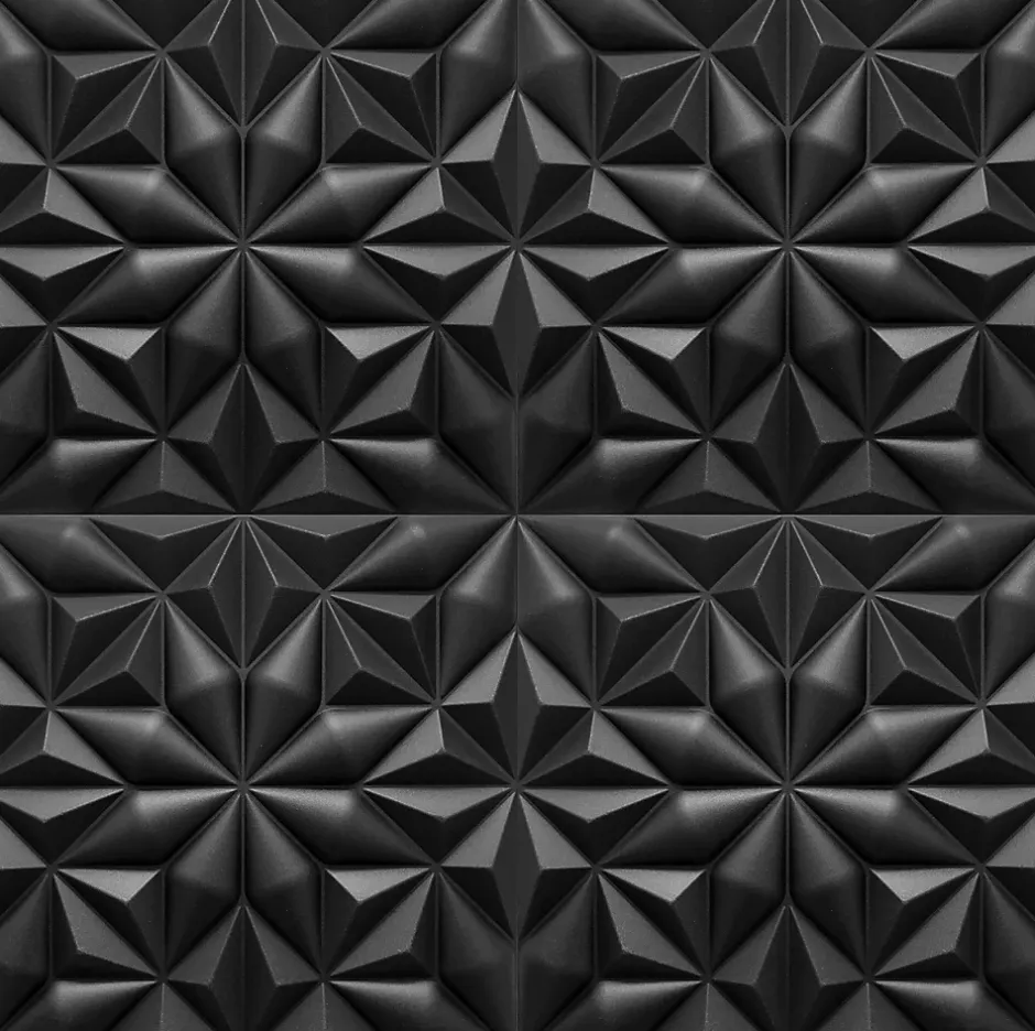 Panneaux de plafond et panneaux muraux Decoratif 3D Onyx Noir 5m² / 20pièces-Deccart Hot