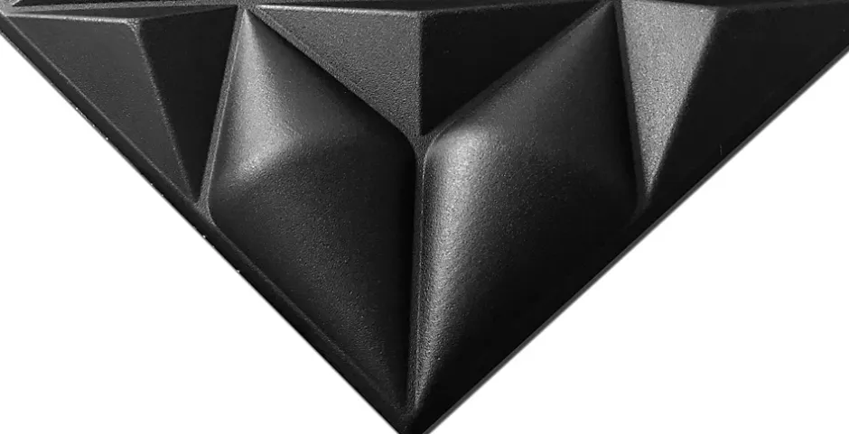 Panneaux de plafond et panneaux muraux Decoratif 3D Onyx Noir 5m² / 20pièces-Deccart Hot