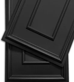 Deccart Panneaux de plafond et panneaux muraux Decoratif Rama Noir 20m² / 40pièces