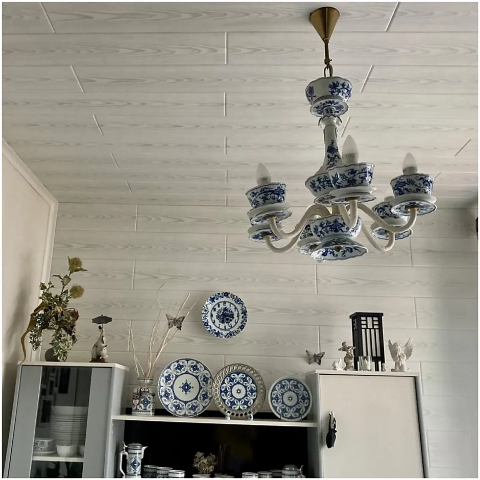 Deccart Panneaux de plafond et panneaux muraux Decoratif P02 20m² / 120pièces