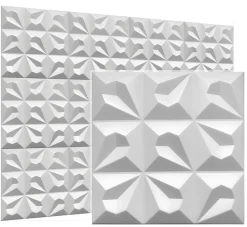 Panneaux de plafond et panneaux muraux Decoratif 3D Tears 5m² / 20pièces-Deccart Outlet