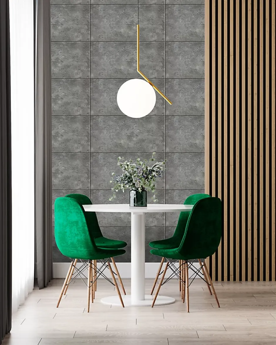 Panneaux de plafond et panneaux muraux Decoratif 7014XL Béton 4m² / 8pièces-Deccart Hot