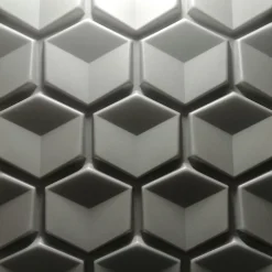 Panneaux de plafond et panneaux muraux Decoratif 3D Honey Gris 8m² / 32pièces-Deccart Discount