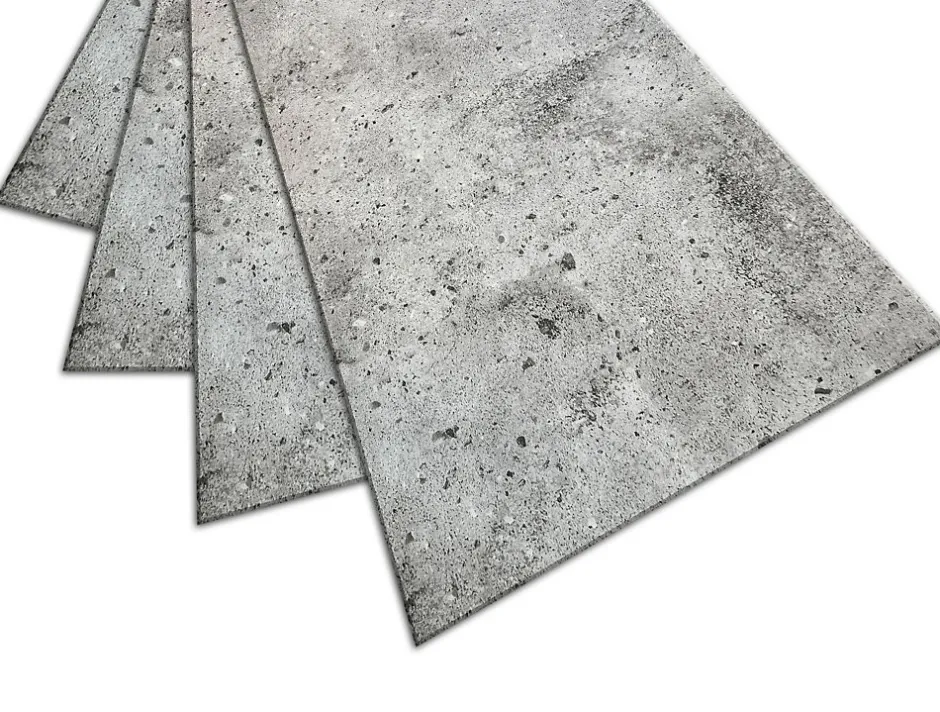 Deccart Panneaux de plafond et panneaux muraux Decoratif 7314XL Béton 4m² / 8pièces