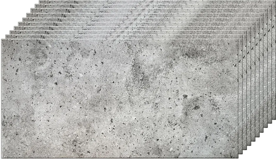 Deccart Panneaux de plafond et panneaux muraux Decoratif 7314XL Béton 4m² / 8pièces