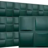 Panneaux de plafond et panneaux muraux Decoratif 3D Pled "62" Vert 12m² / 48pièces-Deccart Sale
