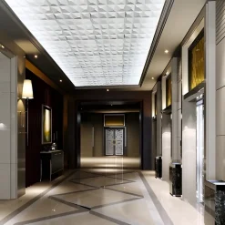 Panneaux de plafond et panneaux muraux Decoratif 3D Kristal Blanc 5m² / 20pièces-Deccart Sale