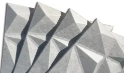 Deccart Panneaux de plafond et panneaux muraux Decoratif 3D Bursztyn Béton 