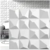 Panneaux de plafond et panneaux muraux Decoratif 3D Krystal Blanc 2m² / 8pièces-Deccart Best