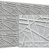 Panneaux de plafond et panneaux muraux Decoratif 3D Line Béton "69" 5m² / 20pièces-Deccart Hot