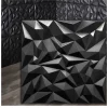 Deccart Panneaux de plafond et panneaux muraux Decoratif 3D Ametyst Noir 2m² / 8pièces