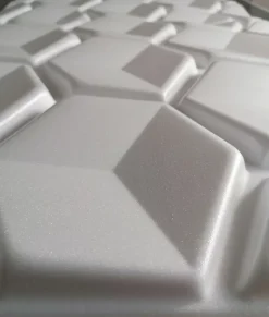 Panneaux de plafond et panneaux muraux Decoratif 3D Honey Blanc 8m² / 32pièces-Deccart New