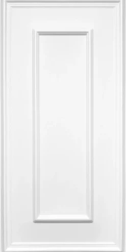 Deccart Panneaux de plafond et panneaux muraux Decoratif Rama Blanc 20m² / 40pièces