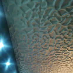 Deccart Panneaux de plafond et panneaux muraux Decoratif 3D Lake Blanc 5m² / 20pièces