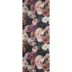 Papier peint floral vinyle sur intissé mauve, Drosera-GoodHome Hot