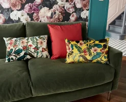 Papier peint floral vinyle sur intissé mauve, Drosera-GoodHome Hot