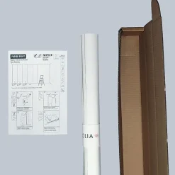 Scenolia Papier peint intissé AUTOMNAL forêt orangée 400 x 270 cm (LxH) - Tapisserie murale panoramique XXL, Made in France par