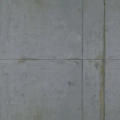 Papier peint intissé 3D 270x250 cm, style industriel, effet trompe l'oeil pour murs en béton. Garanti.-Plage Hot