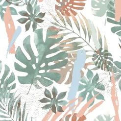 Papier peint intissé feuillage Wonderland vert L.1005 x l.53cm Ugépa-Ugepa Clearance