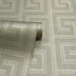 GoodHome Papier peint Intissé Scapi or