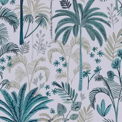 Papier peint Intissé Prehn vert-GoodHome New