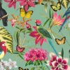 Papier peint intissé Paradiso fleurs exotiques multicouleurs L.1000 x l.52cm-Envy Hot