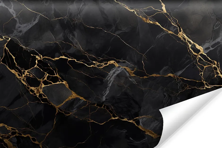 Papier Peint Intissé Photo INTISSE Marbre Abstraction Pour Salon 405cm x 270cm-Muralo Online