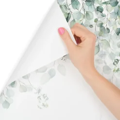 Muralo Papier Peint Intissé Photo FEUILLES Plantes Aquarelle Nature Pour Chambre 360cm x 240cm