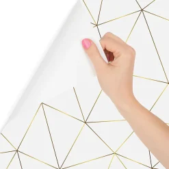 Muralo Papier Peint Intissé Photo MOTIF Géométrique Moderne Pour Chambre 90cm x 60cm