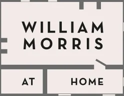 William Morris Papier peint intissé Strawberry plum orange, violet L.1000 x l.52cm