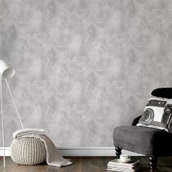 WOW Papier peint intissé uni effet crayeux