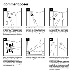 WOW Papier peint intissé uni effet crayeux