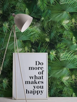 Papier peint Jungle Palm - Vert - - 10 x 0,53m - Chambre - A coller - Floral et végétal-A.S. Creation Outlet