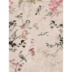 Papier peint panoramique intissé jardin japonais-Art for the Home Discount