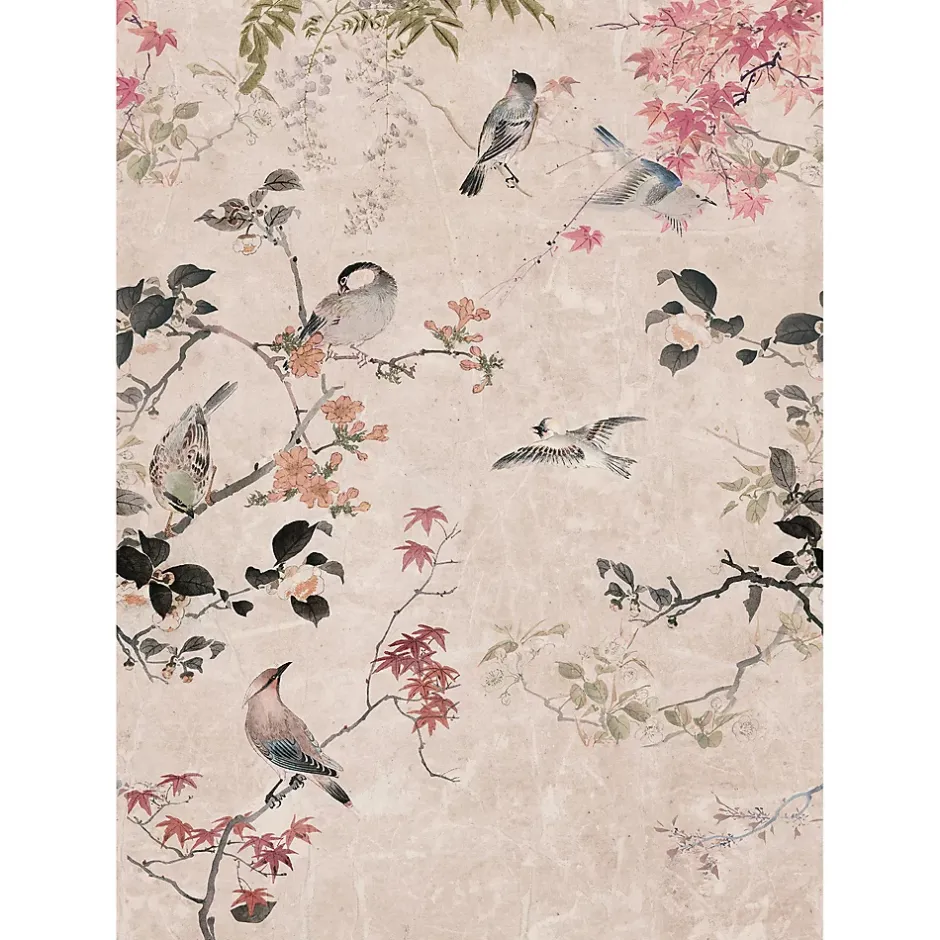 Papier peint panoramique intissé jardin japonais-Art for the Home Discount