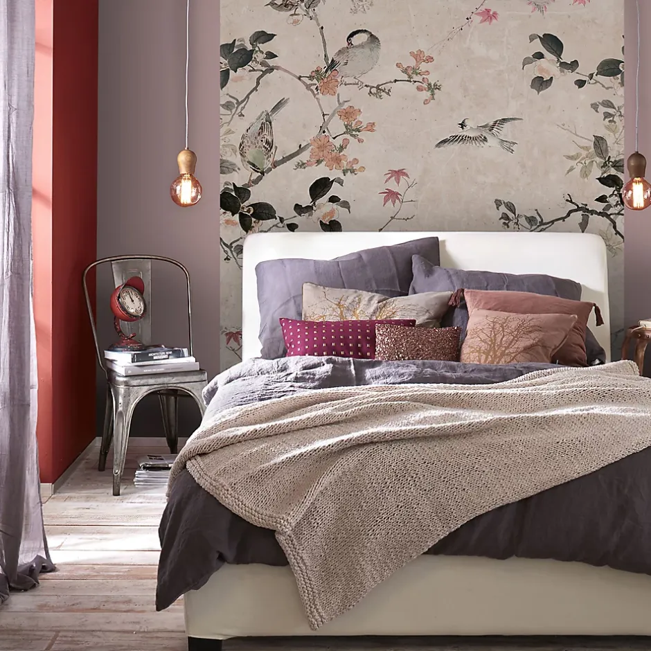 Papier peint panoramique intissé jardin japonais-Art for the Home Discount