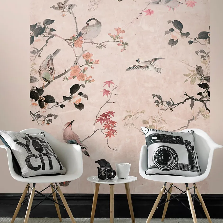 Papier peint panoramique intissé jardin japonais-Art for the Home Discount