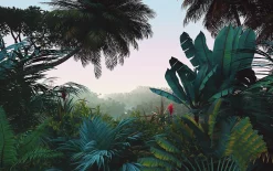 Papier peint panoramique Jungle Morning L.4 m x l.250 cm-Komar Best