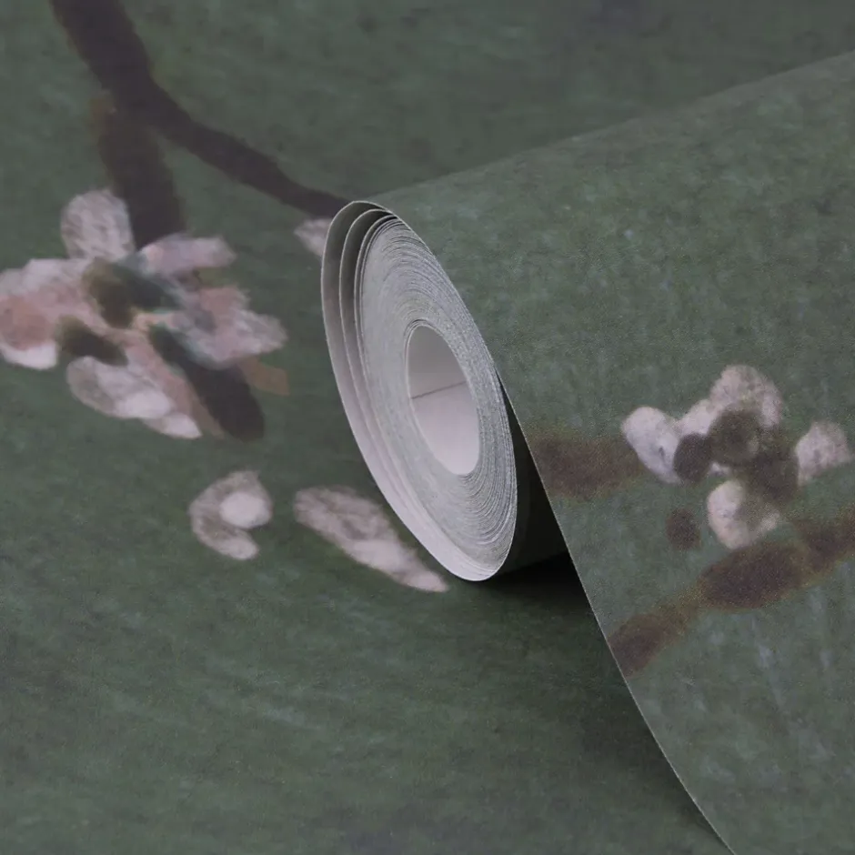 Art for the Home Papier peint panoramique intissé cerisiers japonais